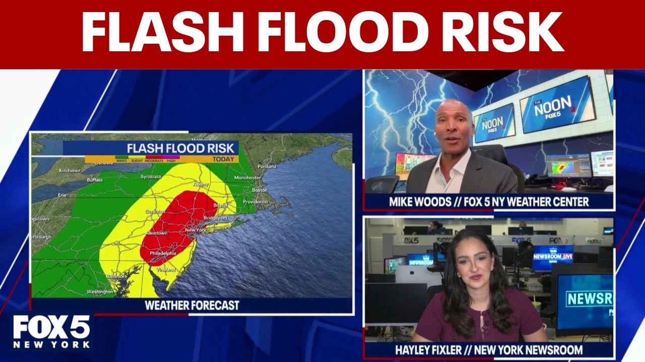 Breaking down NYC severe weather timeline; isolated rainfall totals of 6" l Forecast