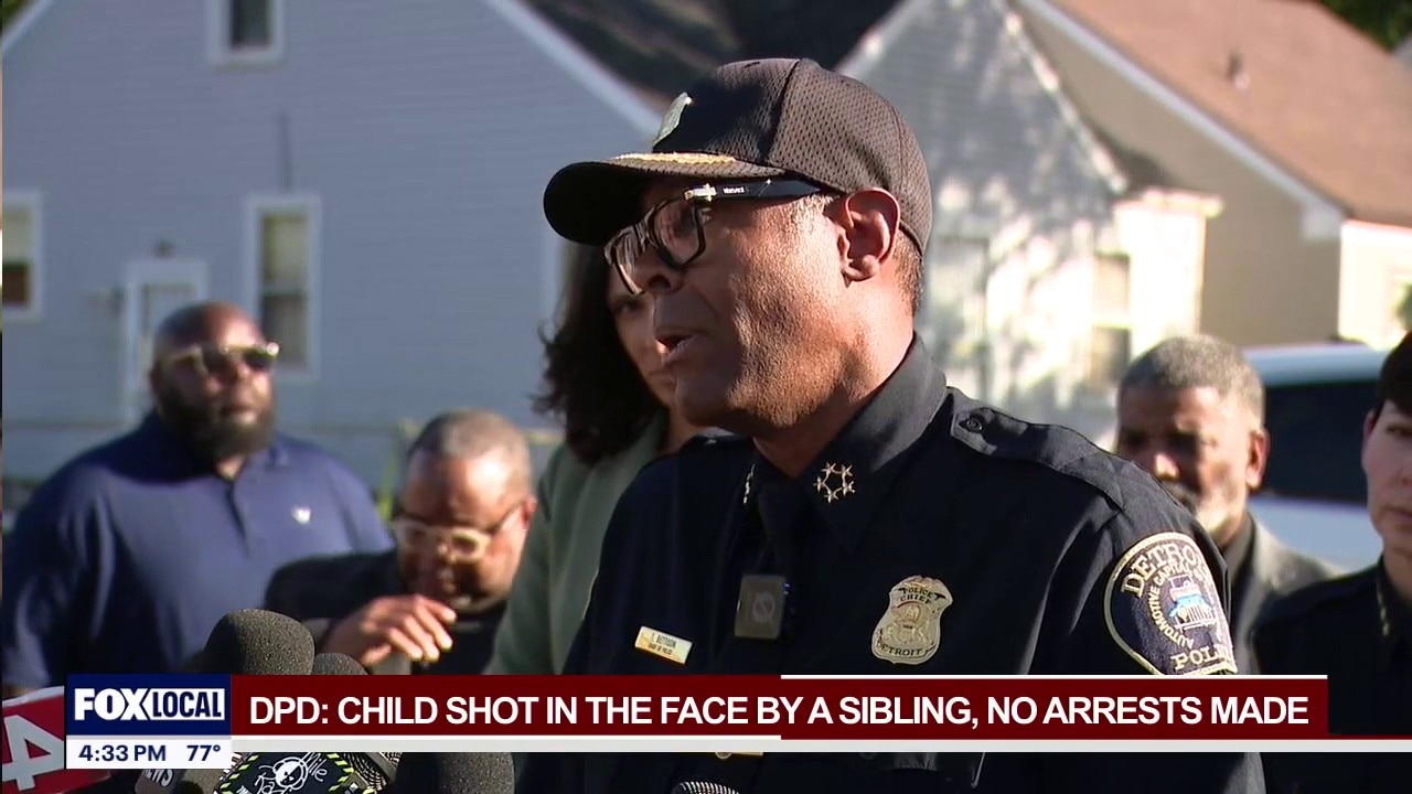 Detroit police on 11-year-old shot by sibling: Full press conference