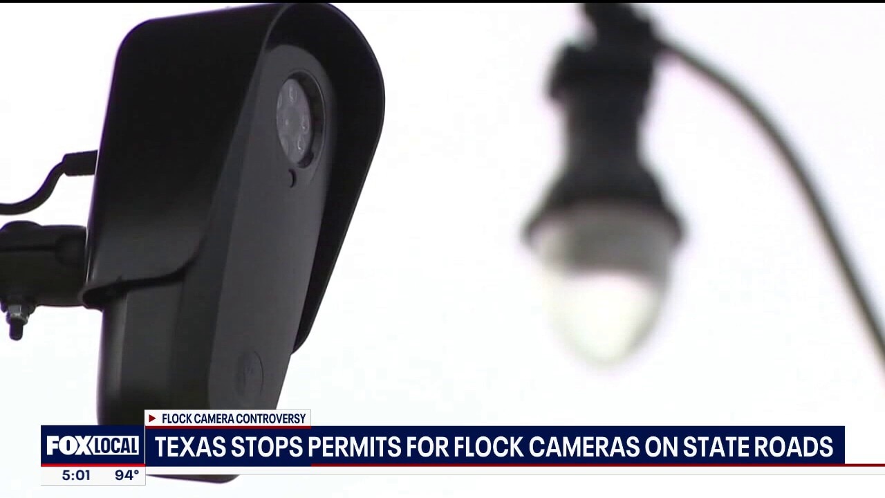 Texas stops permits for Flock cameras on state roads