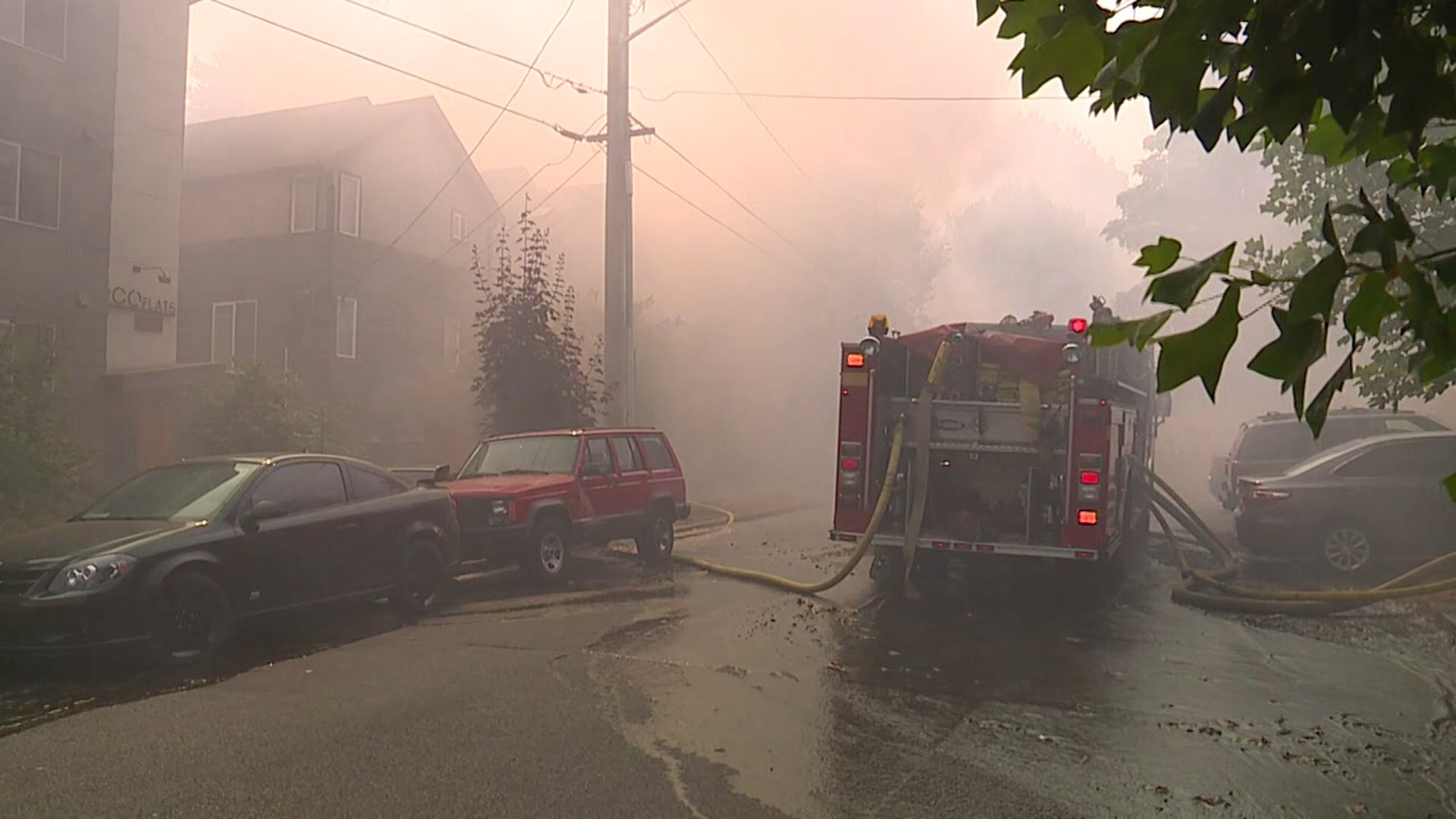 3 Alarm Fire in Seattle