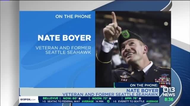 Ex-Seahawk and Green Beret Nate Boyer discusses Nikes Kaepernick controversy