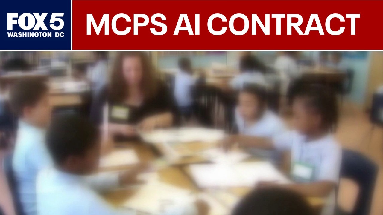 Montgomery County Public Schools AI weapons contract questioned