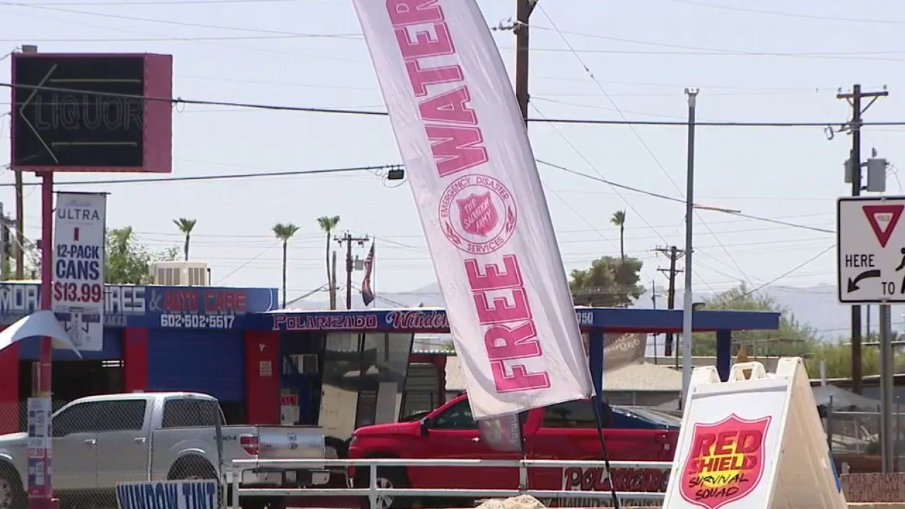 Salvation Army opens Arizona heat relief sites