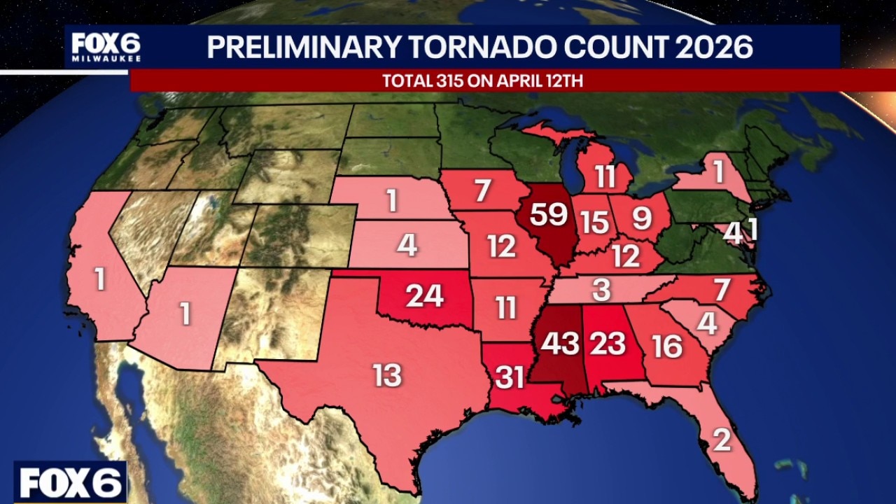 Wisconsin Weather Experts: 2026 Tornado count