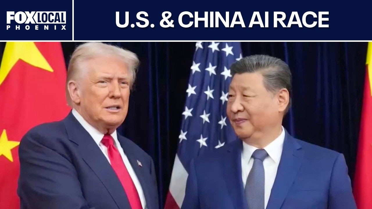 Trump encourages AI growth, proposes hotline with China