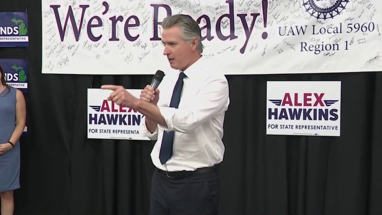 California Gov. Gavin Newsom to meet progressive Abdul El-Sayed in Michigan