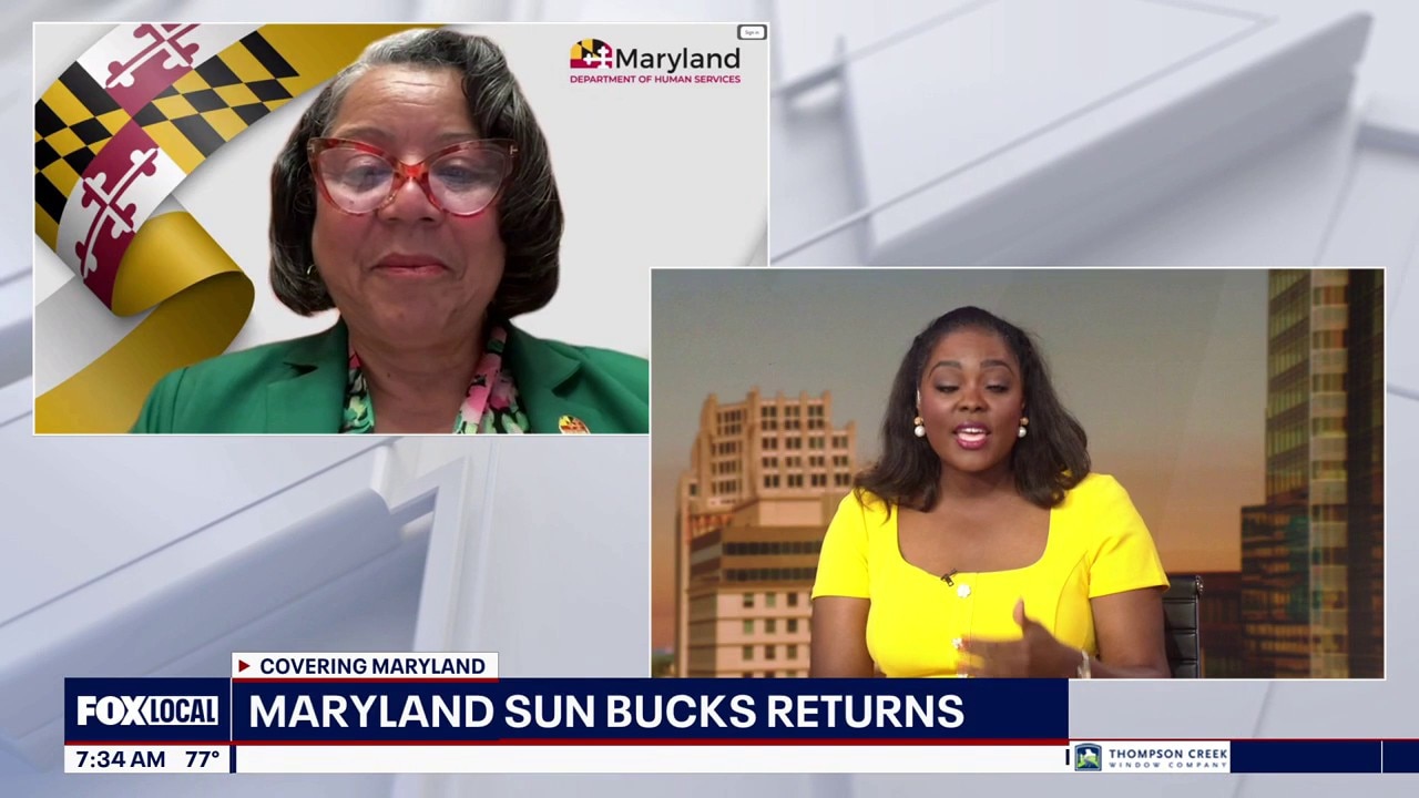 Maryland Sun Bucks Returns