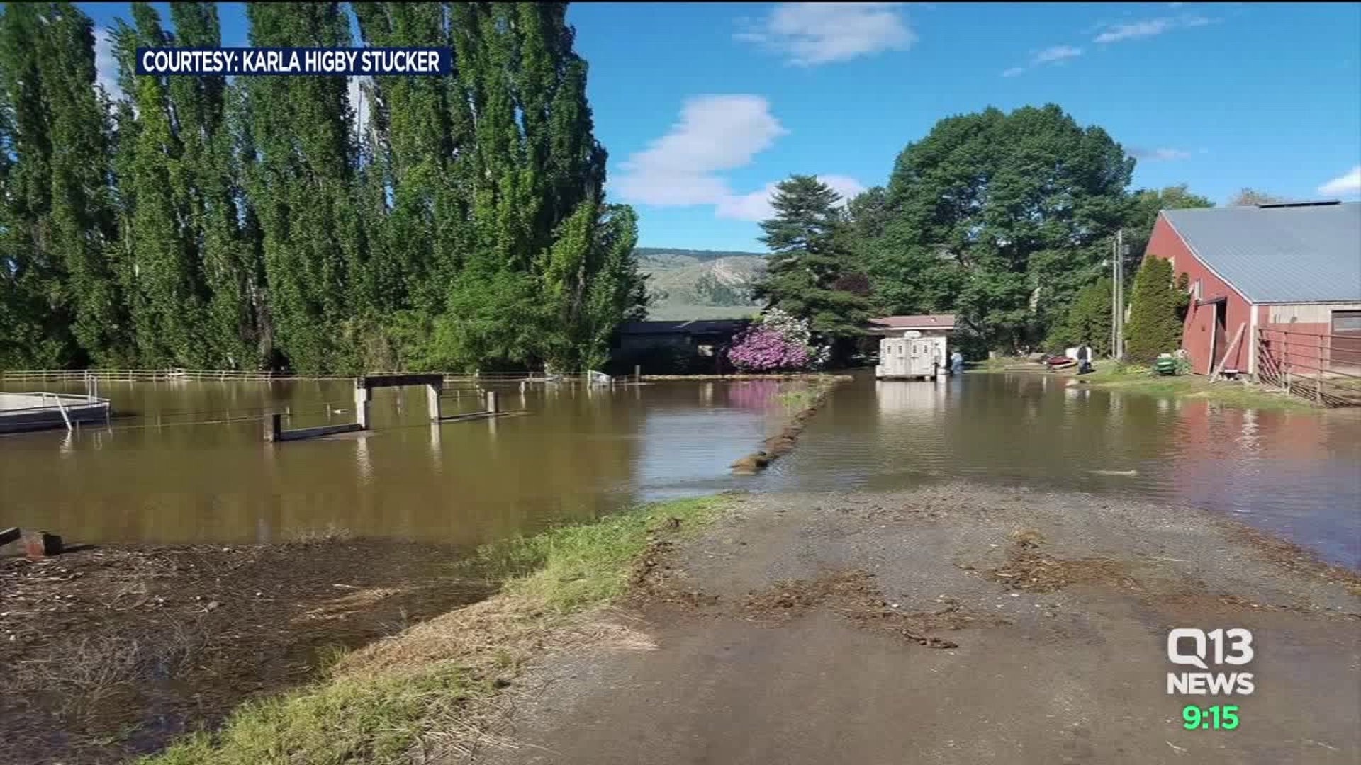 Flooding in Eastern Washington