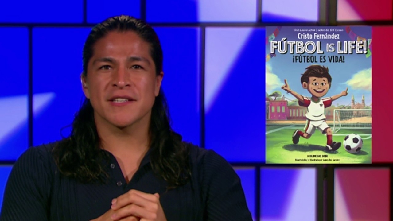 Ted Lasso star Cristo Fernández publishes bilingual children's book on resilience and soccer