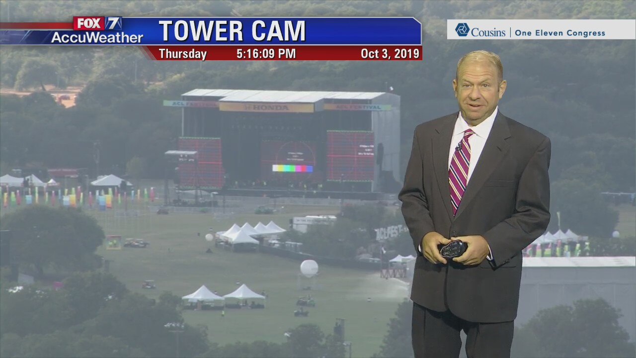 Evening weather forecast for 10/3/19