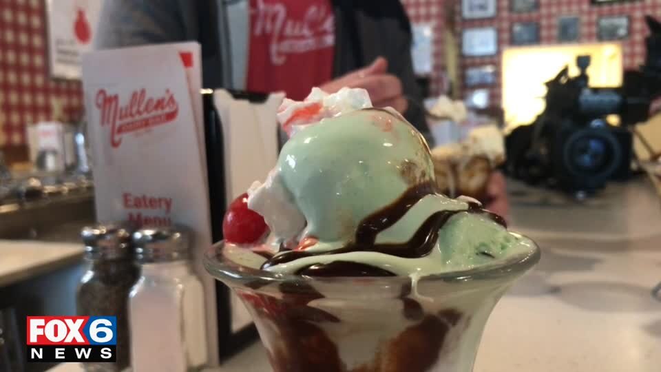 Kramp Visits Mullens Dairy Bar In Watertown