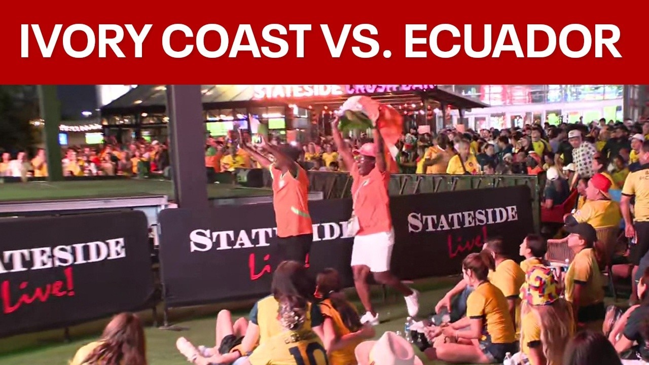 Ivory Coast, Ecuador fans take over Philadelphia for city's first FIFA World Cup Match