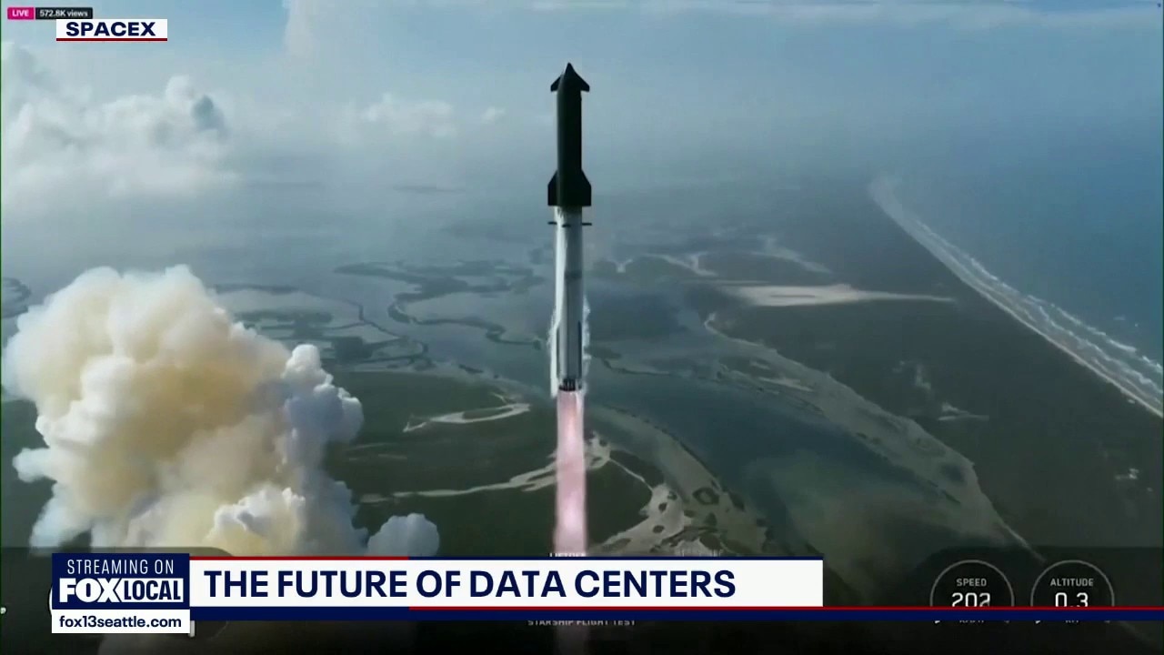 SpaceX weighs future of data center satellites