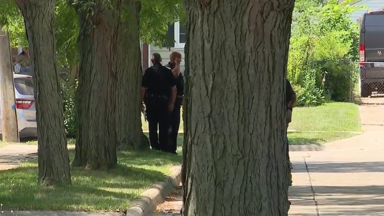 Police investigation at Peerless and Damman in Harper Woods