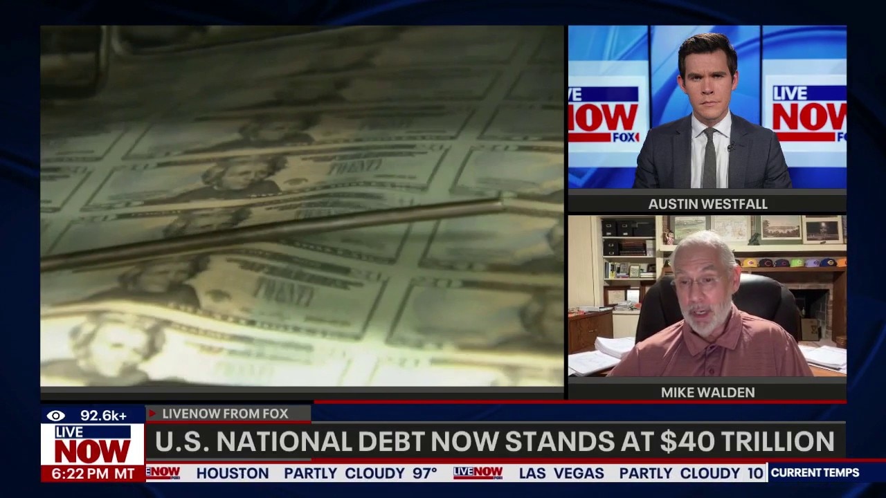 U.S. national debt crosses $40 trillion mark