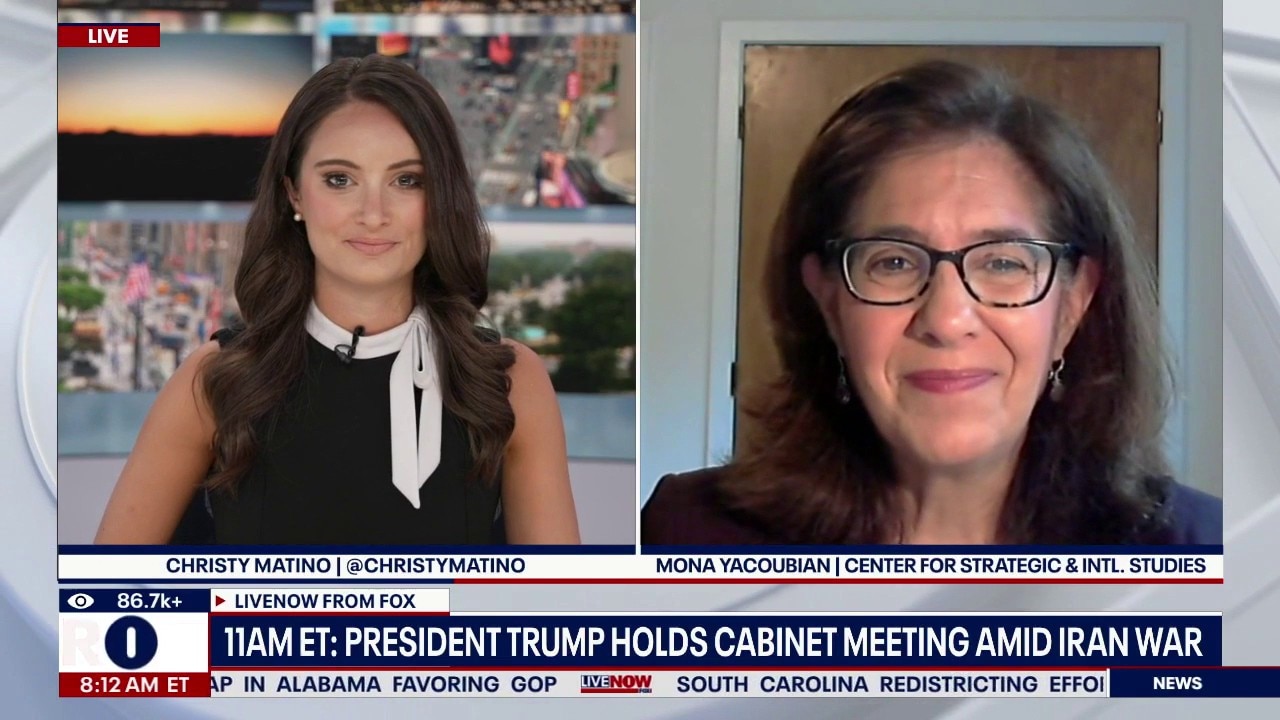 11 AM ET: Trump holds cabinet meeting amid Iran war