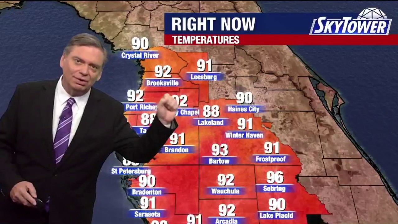 Tampa weather | Friday afternoon forecast