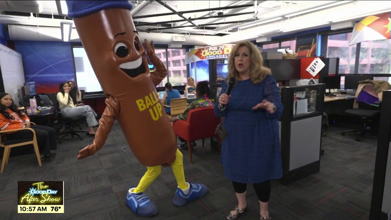 Leo the Linguice and Rocco's promotes the movie "Balls Up"