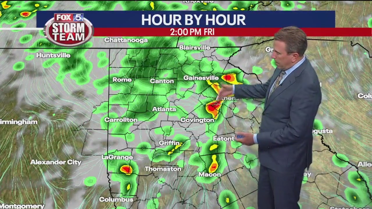 Thursday afternoon forecast update