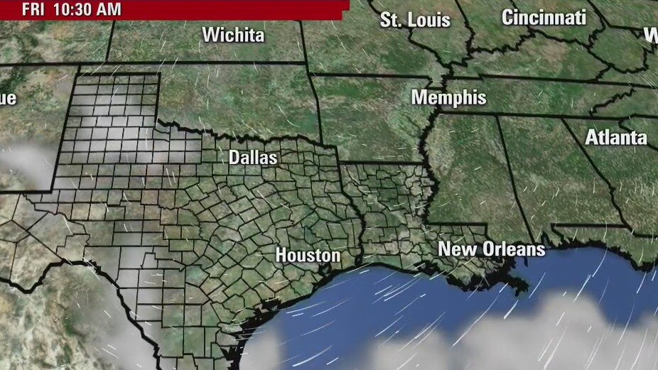 Friday morning weather forecast