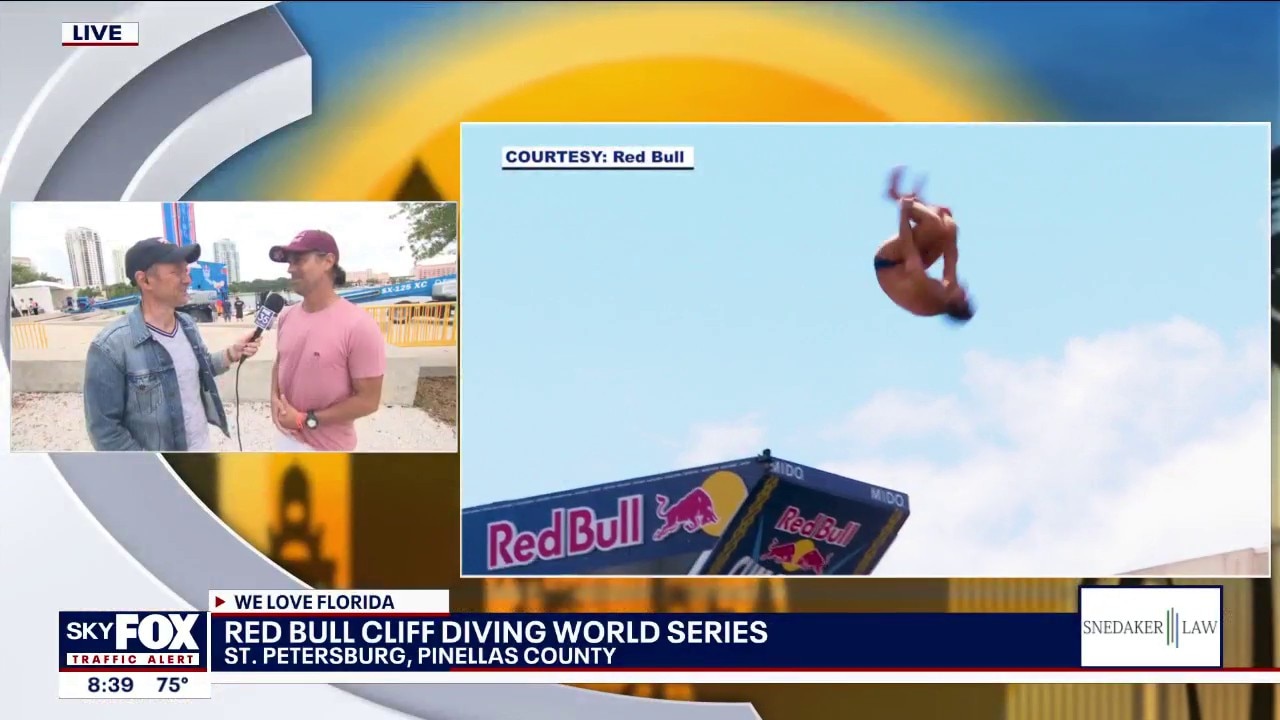 Red Bull Cliff Diving World Series comes to Florida