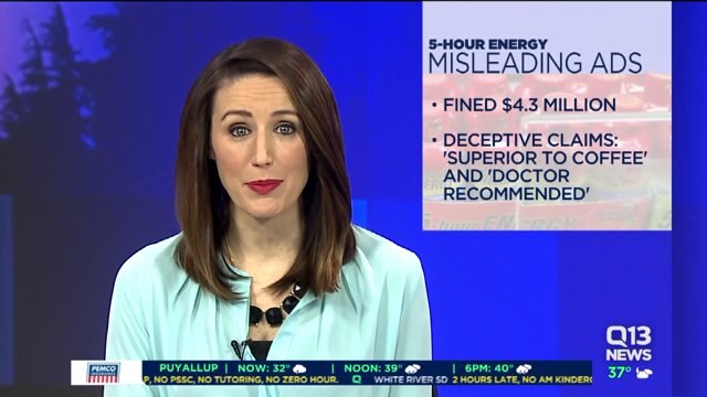 Judge orders 5-Hour ENERGY to pay $4.3 million for deceptive advertising