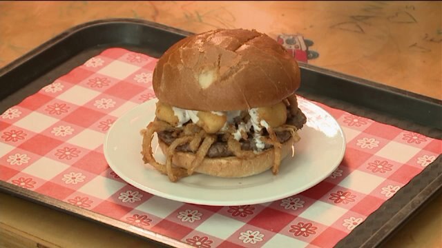 Chip takes part in contest that picks best burger