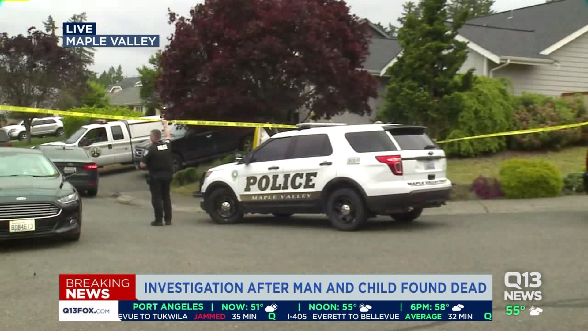 Police: Father kills 2-year-old son in apparent murder-suicide in Maple Valley