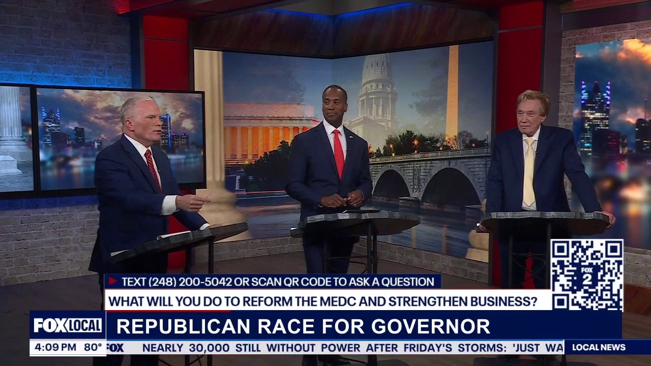 Rebandt weighs in on race for governor