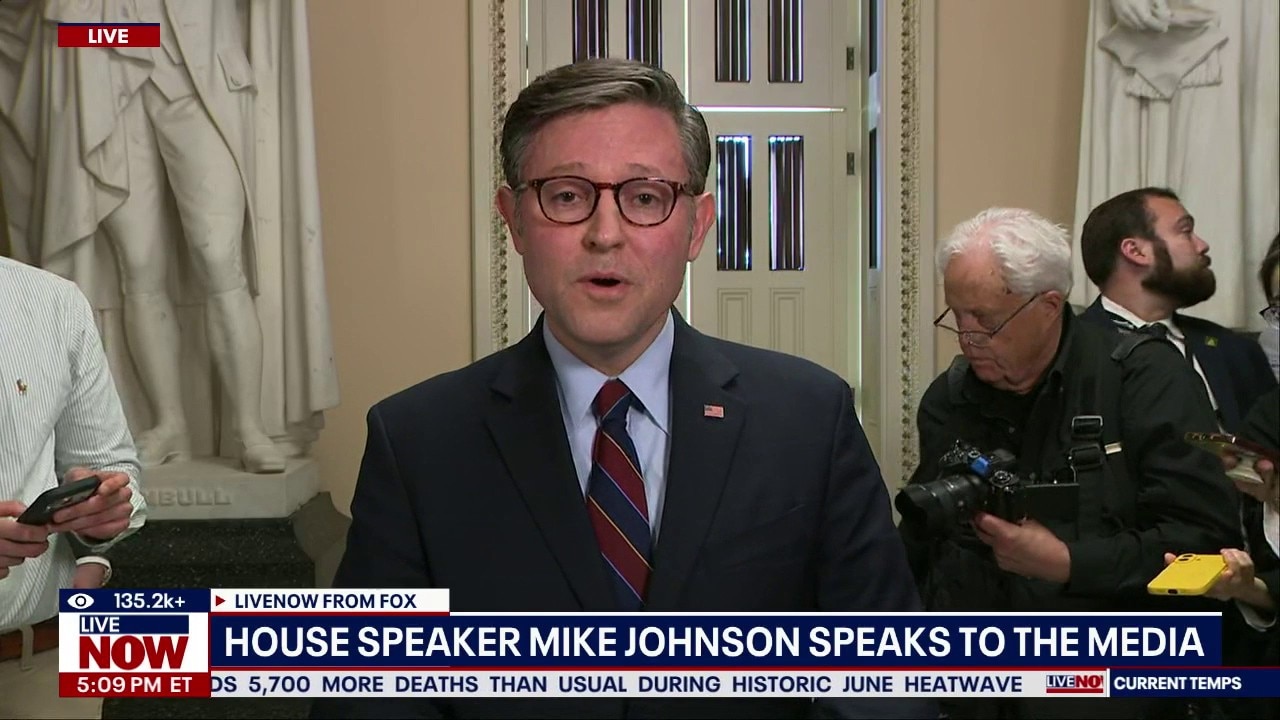 Speaker Mike Johnson remarks on $95B budget proposal 
