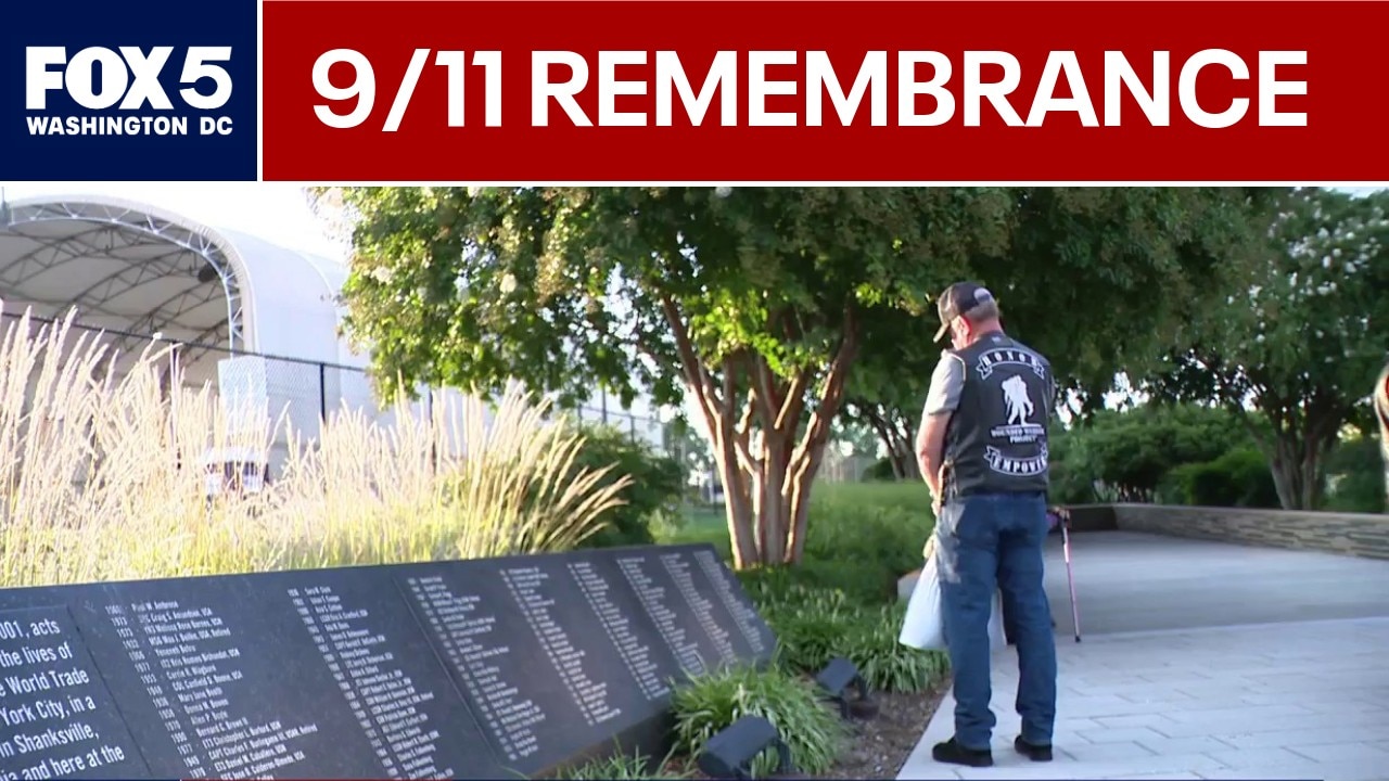 Wounded Warrior Project’s 9/11 Remembrance ride visits Pentagon Memorial 