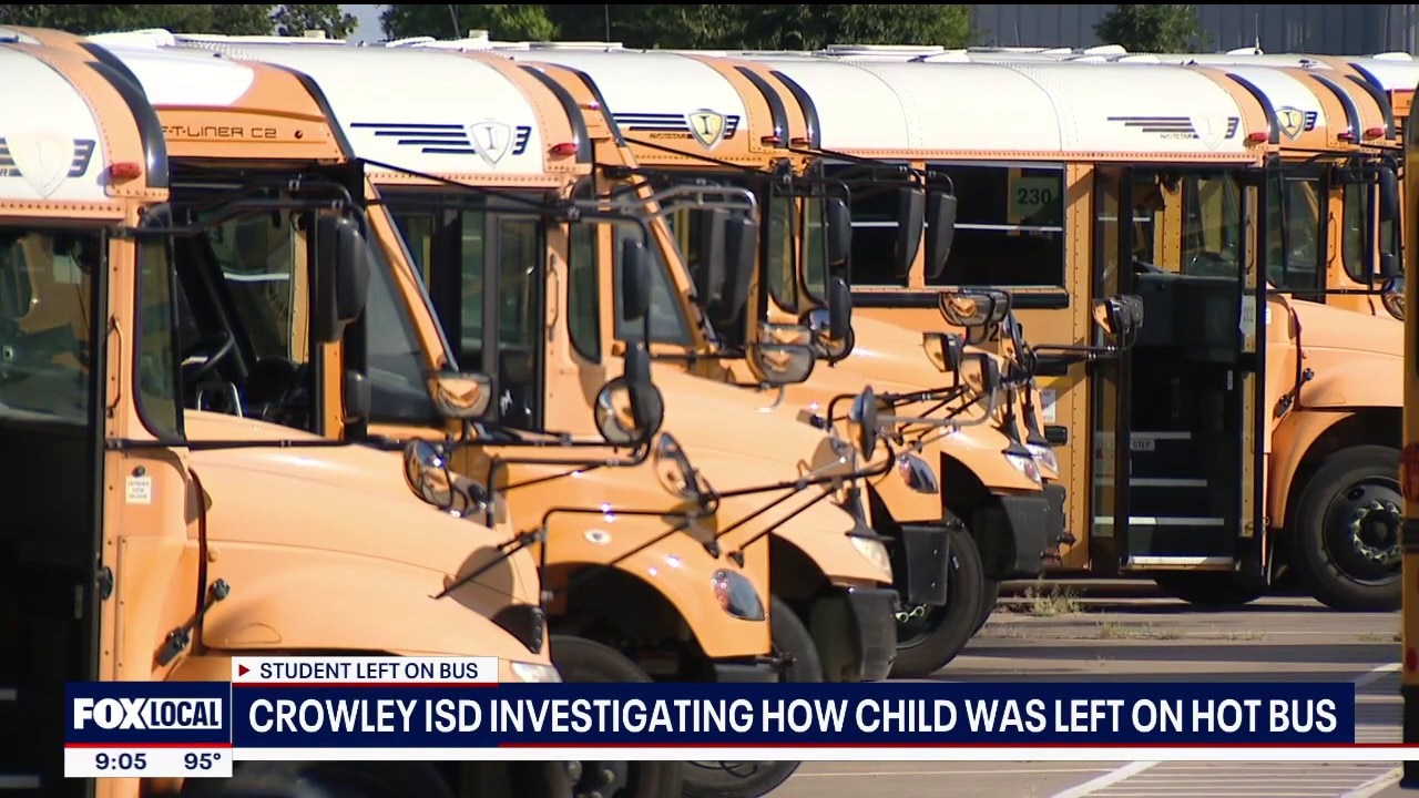 Bus driver fired after Crowley ISD student left on hot bus