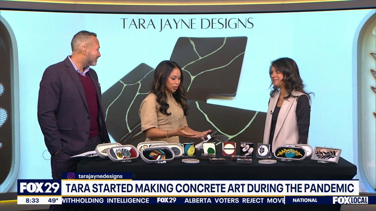 Tara Jayne Designs was created by Tara Warrick, a concrete artist.  Find more on: esty.com/shop/tarajaynedesigns