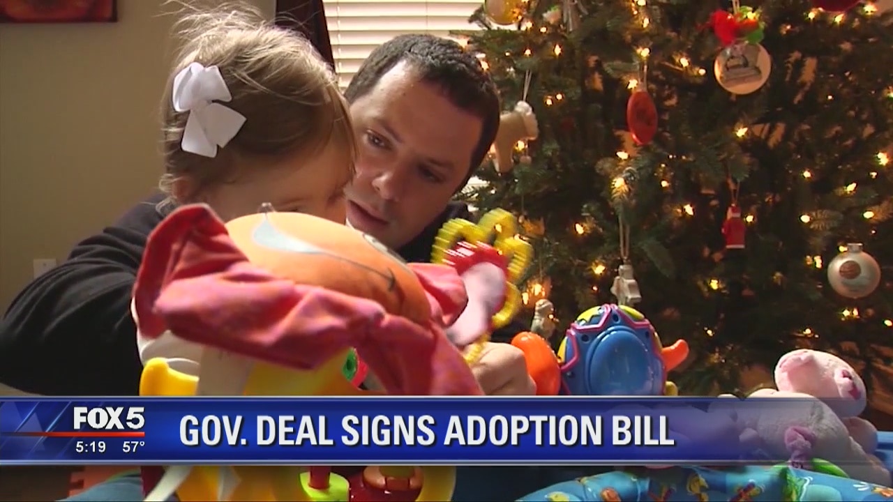 Gov. Deal signs adoption bill