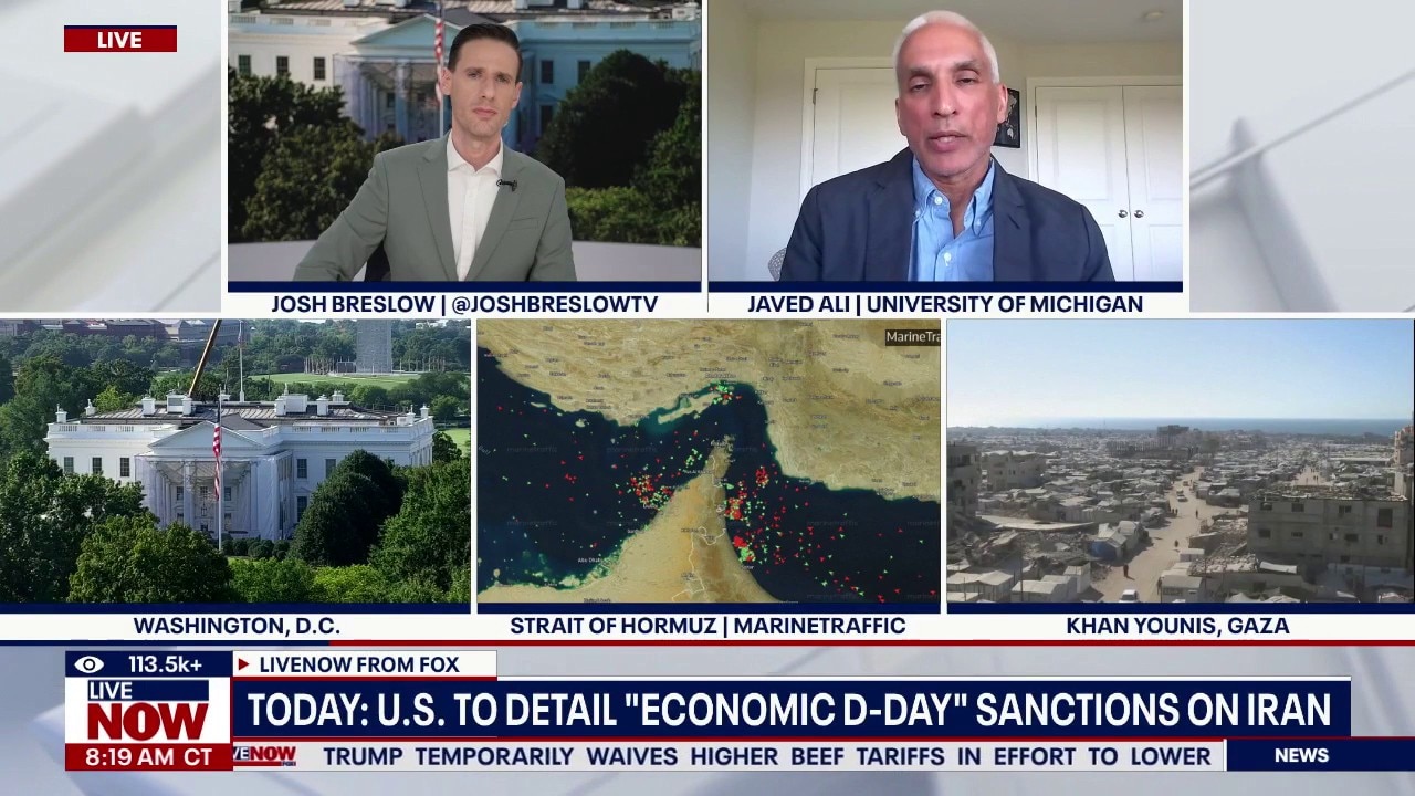 Today: U.S. to detail 'Economic D-Day' sanctions on Iran
