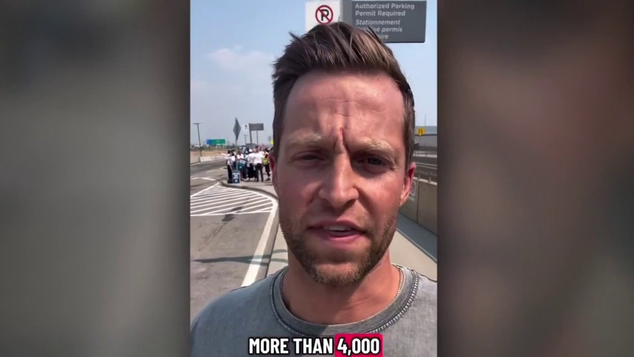 FOX 11 reporter caught in WestJet cancellations