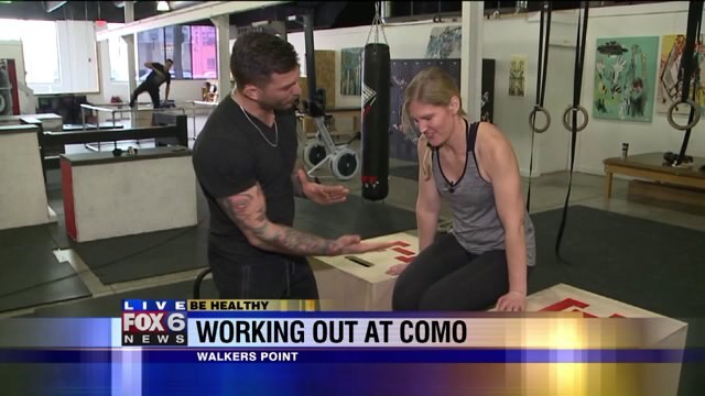 Laura learns some gymnastics moves that will help you get in shape