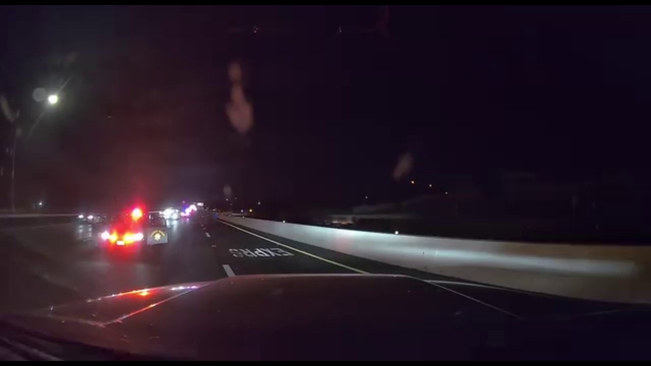 Tesla slams into stopped CHP car in Vacaville