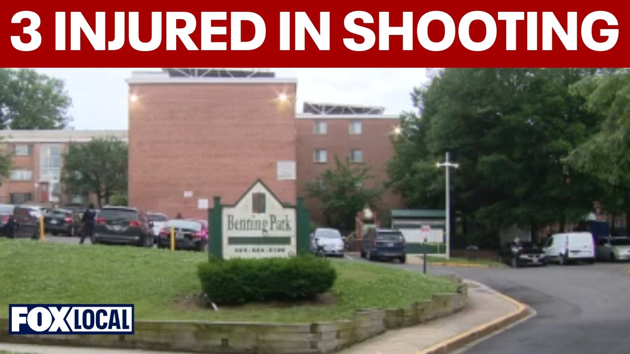 3 injured in Southeast DC shooting, including 2 juveniles