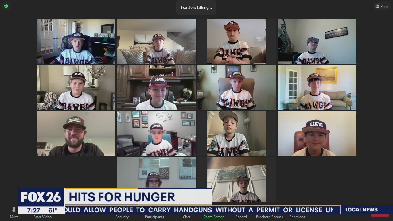 Hits for Hunger raising money for Montgomery County Food Bank