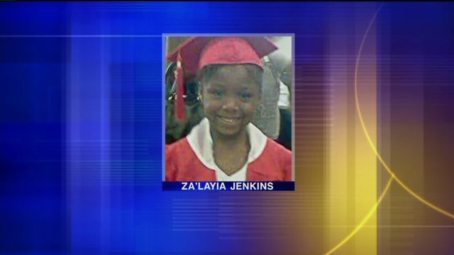 They wore her favorite color, brought balloons, but there were no smiles on Za`layia Jenkins birthday