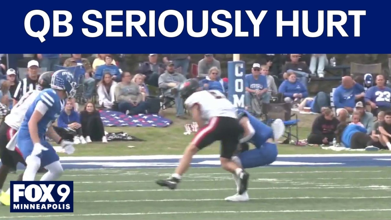 Minnesota native playing QB for Mayville State hospitalized after head injury