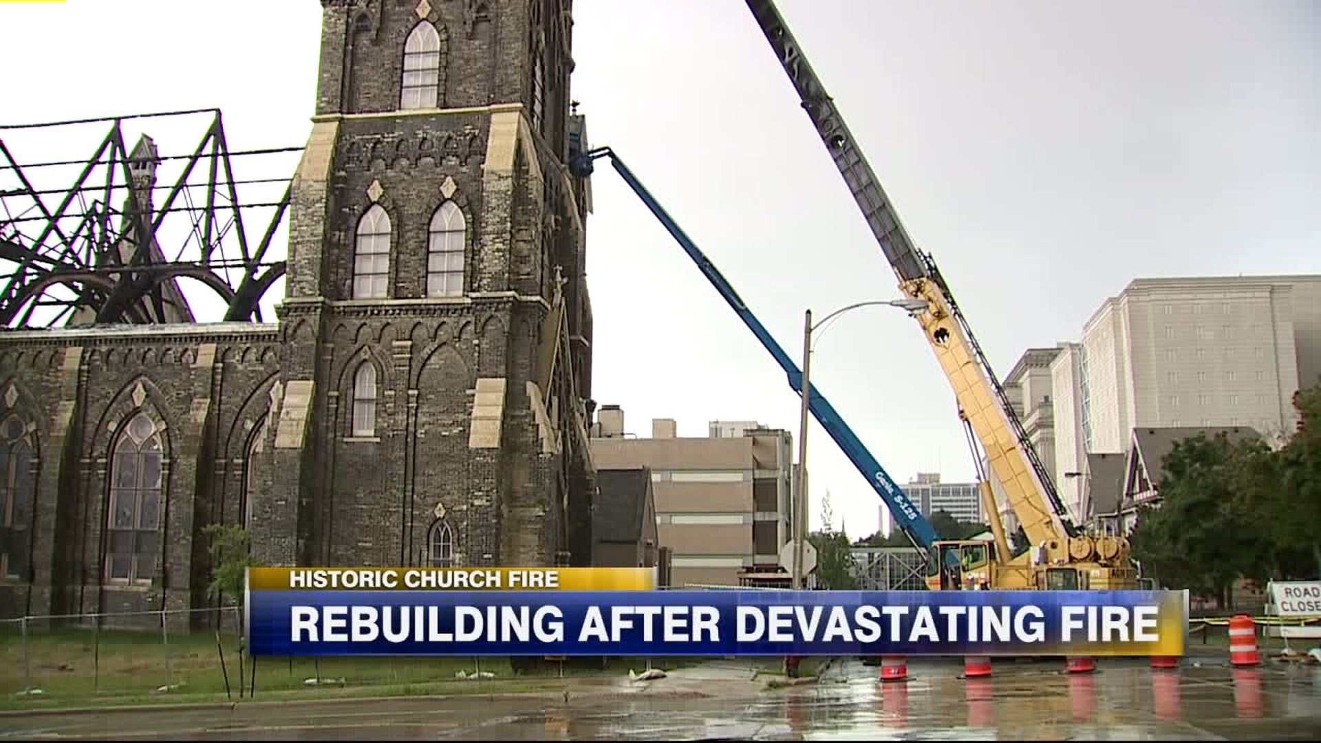 Trinity Lutheran Church rebuilding
