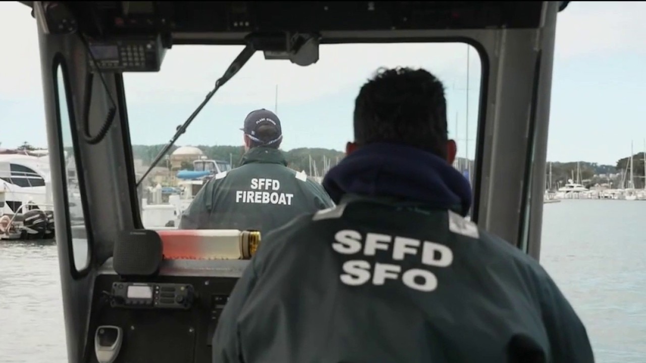 Ready for rescue in the San Francisco Bay
