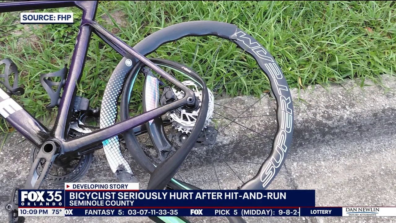Bicyclist seriously hurt in Winter Springs hit-and-run