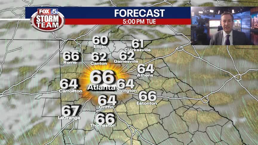 Monday Evening Weather Update