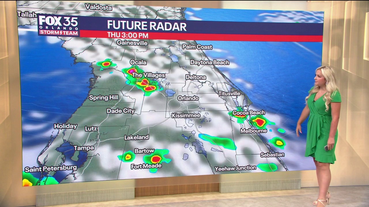 Orlando AM Weather Forecast: Higher rain chances Thursday