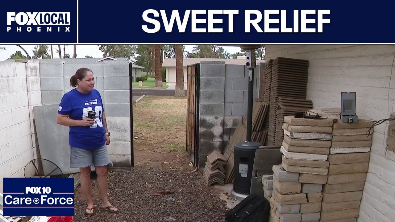 AZ Army vet surprised with free A/C, water system | Care Force