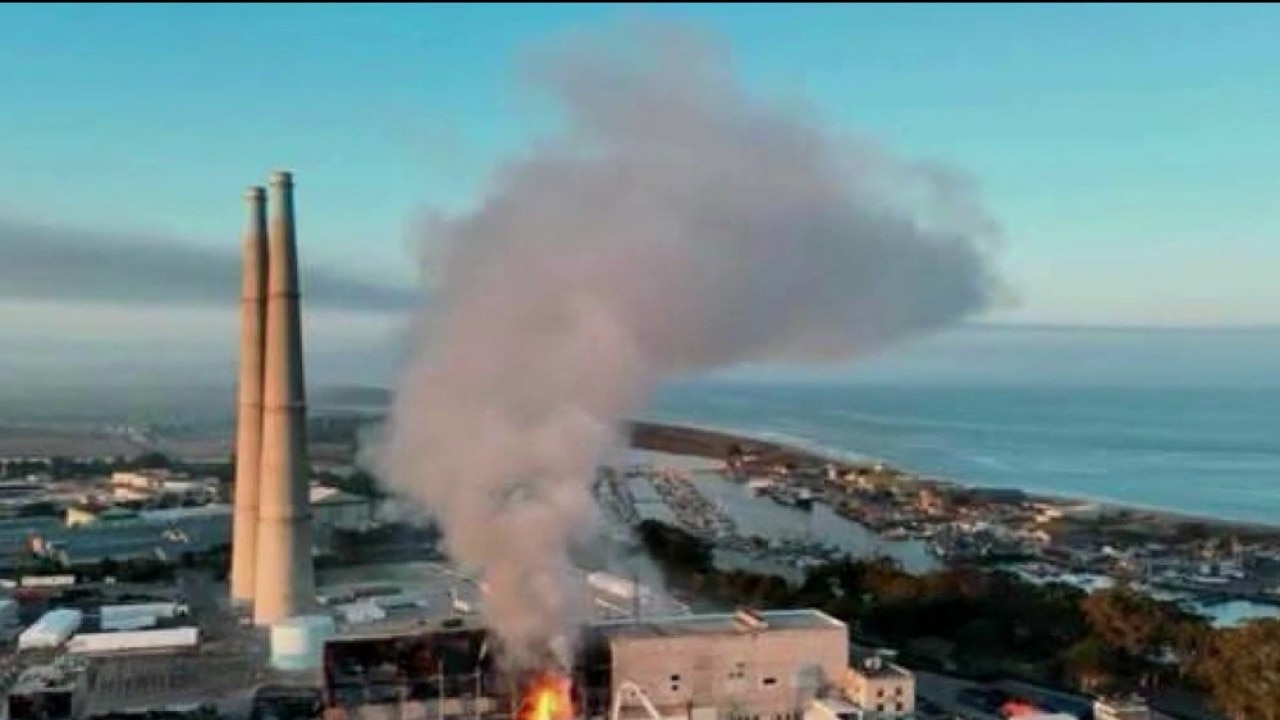 Moss Landing fire: Flames burst at battery power plant