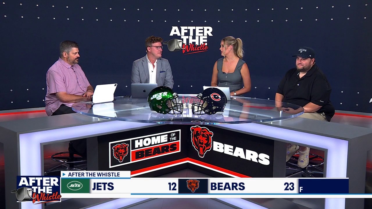 Reacting to the Bears' 23-12 win over the Jets | After The Whistle